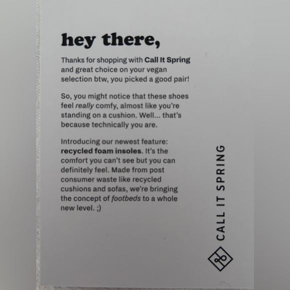 NWT CALL IT SPRING Lillian Vegan Wedge Sandal - Picture 10 of 11